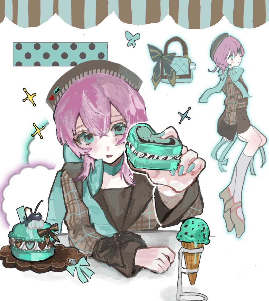asayor5uhiru's tweet photo. #りりあーと　
グッズ届くの楽しみ𖦹 ̫ 𖦹 🍫🌱🎶 https://t.co/aeY7wEmFPn