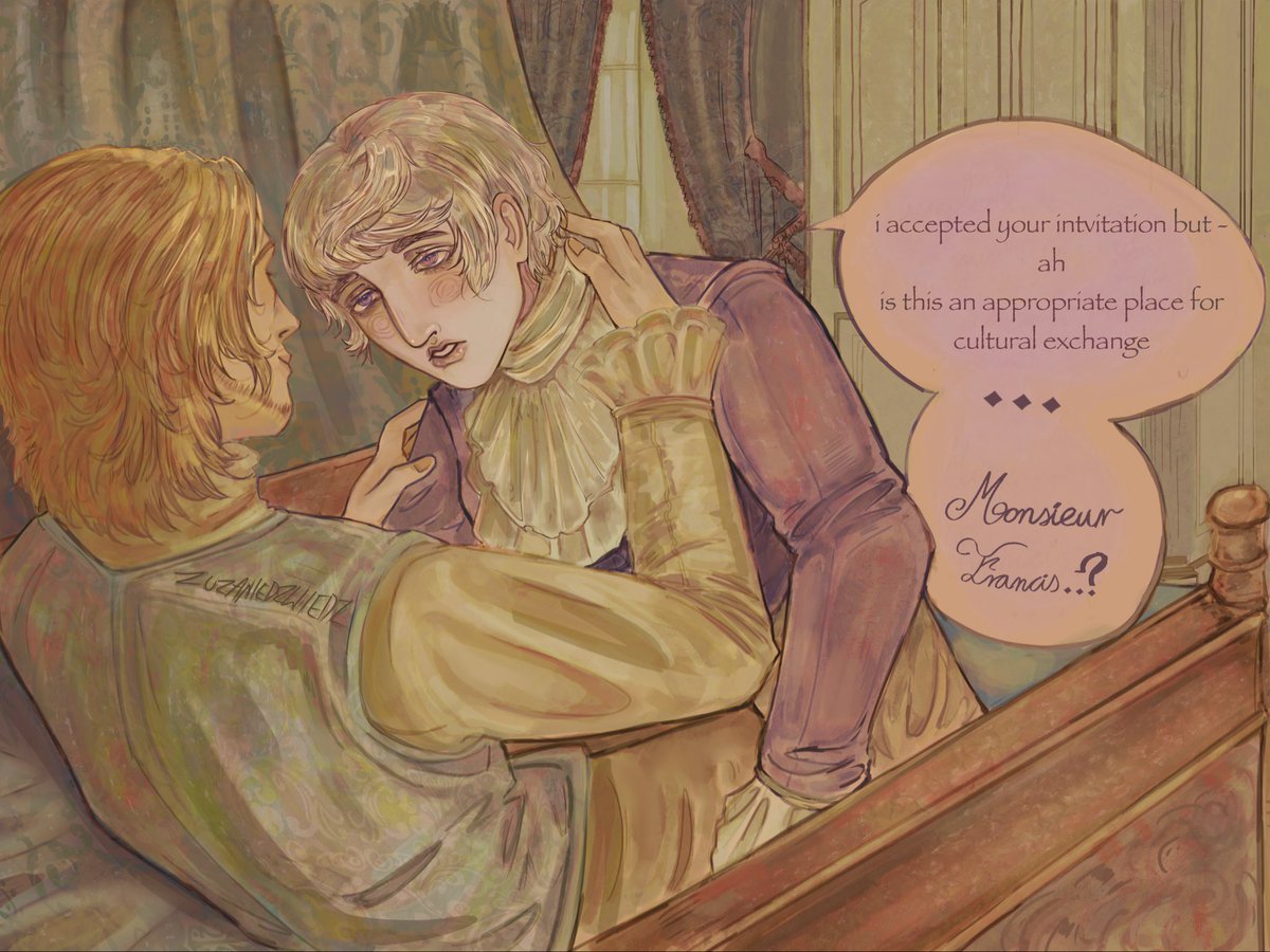 Weirdo95015226's tweet photo. Such an intimate exchange between Kingdom of France and Russian Empire…

FRARUS

#APH #Hetalia https://t.co/PXAh1GhMko