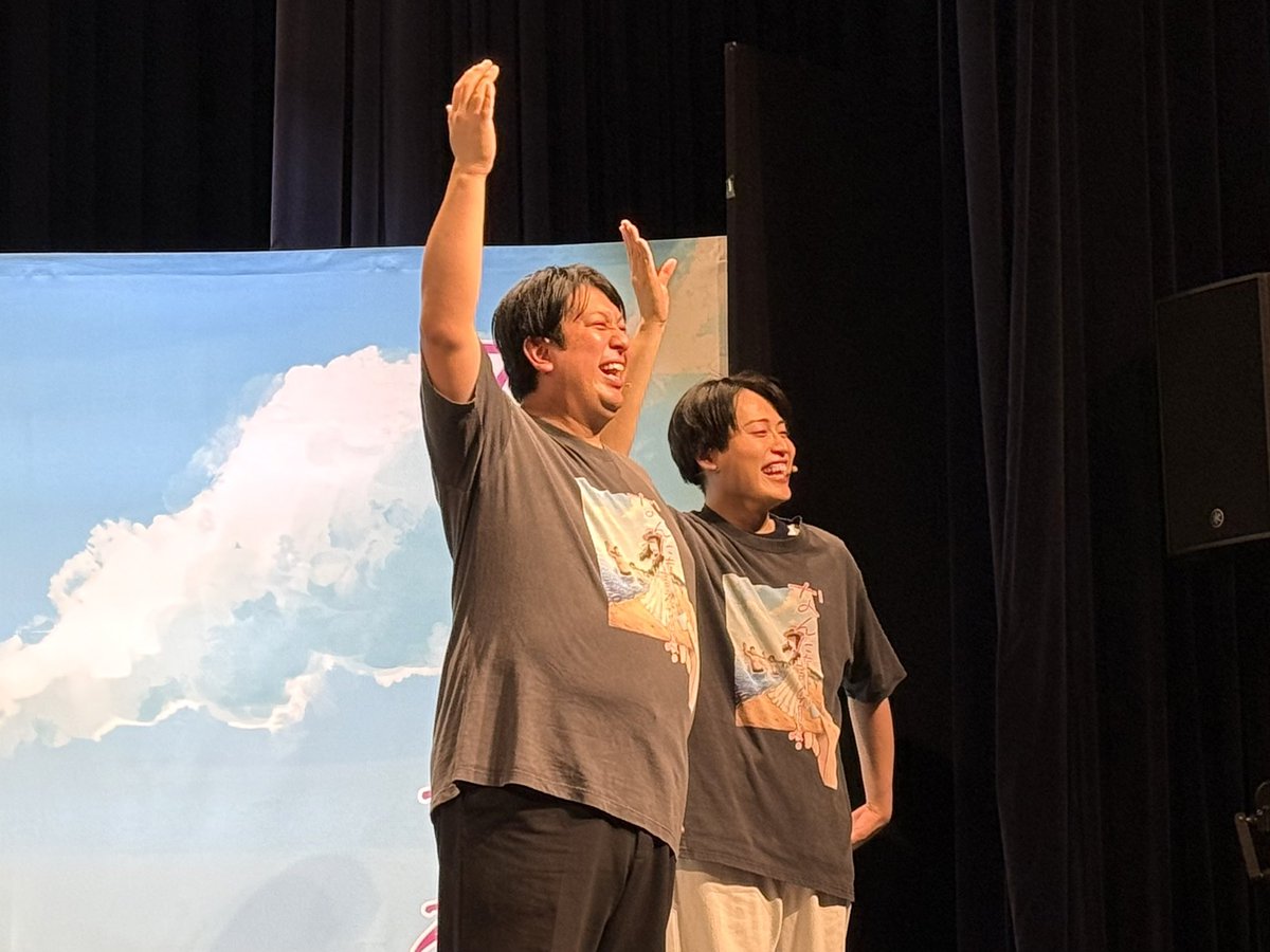 inpi_i's tweet photo. 2人のコントの魅せ方とか所作が隅々まで魅力的で、面白さと感動で胸いっぱいでした！
#レインボー単独2026 https://t.co/jHwbeiLlhF