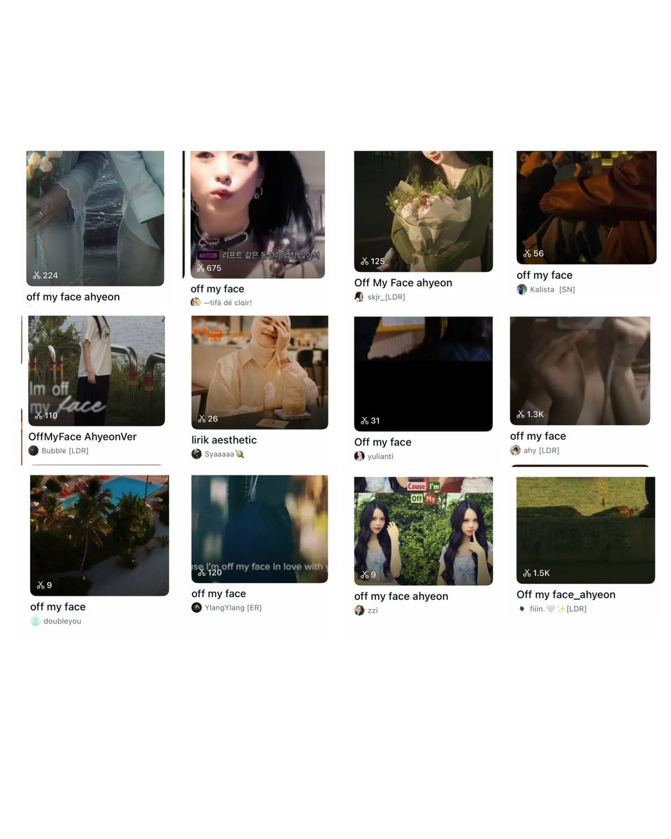Ahyeonschart's tweet photo. BABYMONSTER’s #AHYEON “Off My Face” version CapCut template has surpassed 50,000 clips in just 24 hours. 👏🔥

This solidifies her position as the leading 5th-gen idol. 🔥

#정아현 #BABYMONSTER https://t.co/6OEiE61noS
