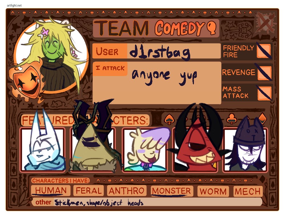 d1rstbag's tweet photo. artfight this year https://t.co/ALsMEiCUER https://t.co/qTI1cwvIq5