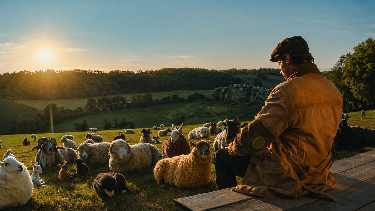 koreanoli's tweet photo. The Sheep Detectives desktop wallpapers 🤍 https://t.co/udhJxIkrc6