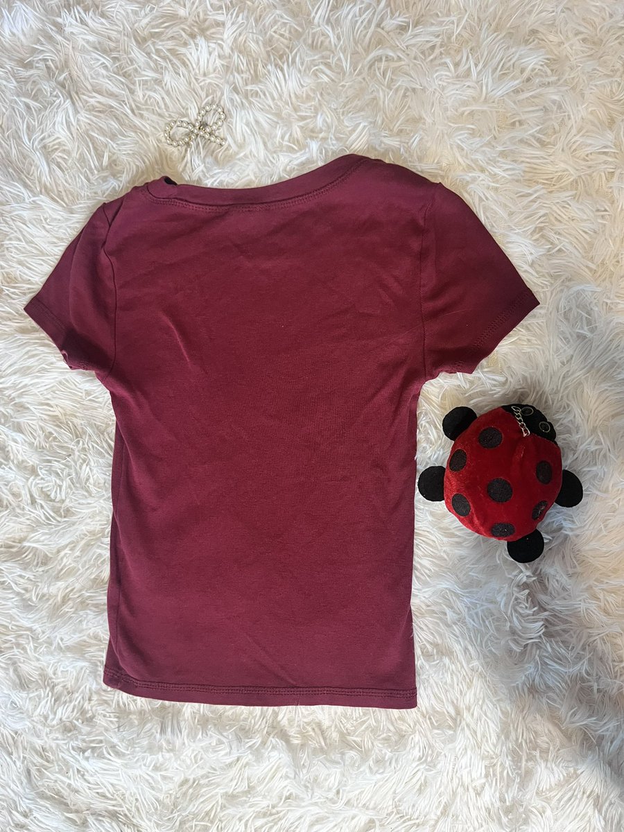 Qwertyu27400498's tweet photo. #T08
౨ৎ เสื้อรัดรูปสีแดงเลือดหมู h&m🌀
⋆𐙚 ♡ price 69- (from 499-)
• chest 30-32 inch
(s) ป้าย xs https://t.co/TE37d7pKvP