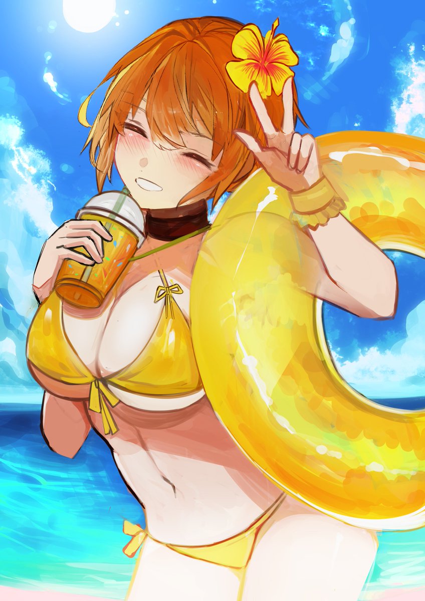 extarbo's tweet photo. 夏になると貼りたくなる絵 ＃OC https://t.co/C6YxRYG7Vb