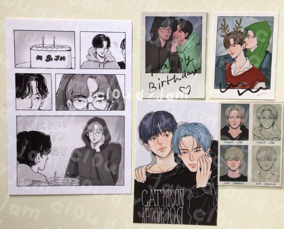 cl0udyjam's tweet photo. แจก 4 เซ็ต เซ็ตละ 1 คน ตามภาพเลยคับ
สนใจรับ dm มาเลือกได้ค้าบ 💌 
🚚 ออกค่าส่ง 45 บาท 

#ตลาดนัดnct #ตลาดนัดnctdream #ตลาดนัดnct127  #markmin #มาร์คมิน https://t.co/jqUDPEsEpi