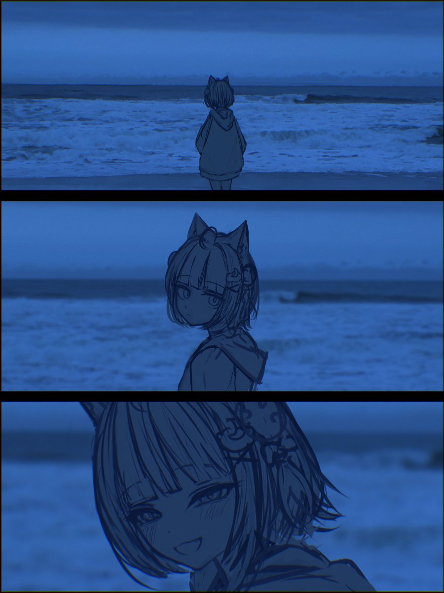 mlml_tanuki777's tweet photo. ろあちゃん描いてるwip https://t.co/OPar3WZcAo