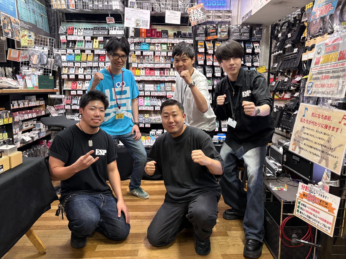 hiroshimaBB's tweet photo. ＃バンドマン田中 です‼

昨日、今日で開催された無料調整会が無事終了いたしました‼
また次回開催する際も告知いたしますので是非当店の各種SNSのフォロー＆チェックの程宜しくお願いいたします‼
皆様沢山のご応募、ご参加ありがとうございました🔥

＃BIGBOSS広島
＃楽器屋
#広島 https://t.co/GWYTjiZEcK