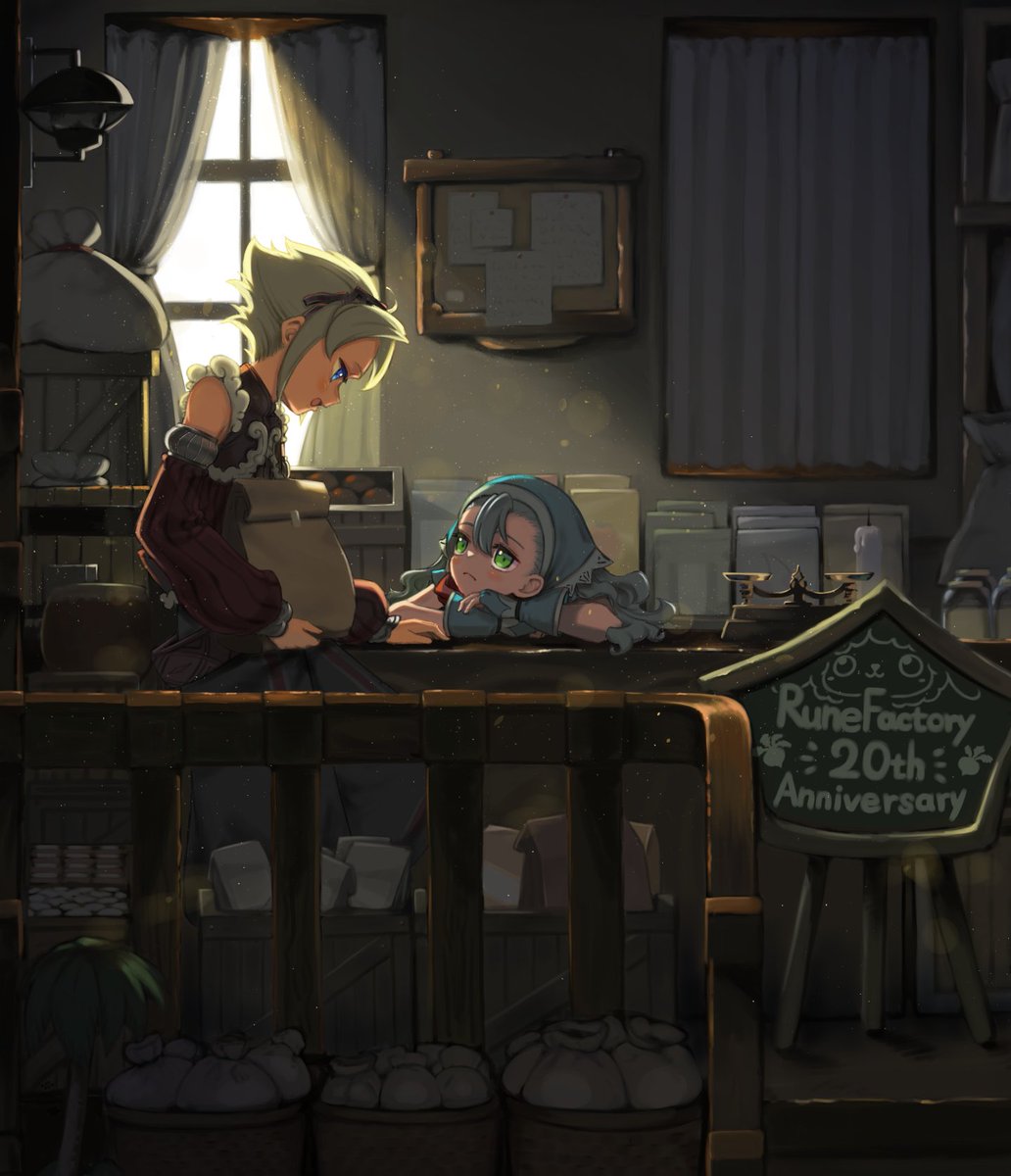 yao914_illust's tweet photo. 1. いろどり
2. 雑貨屋『ダイヤモンド』にて
3.#ルンファク20th思い出
シリーズで一番好きな、ルンファク3のカリンを描きました
お互いを意識してるくらいの時期ですね
お店の雰囲気も好きなので、それも併せて感じられるようにしました https://t.co/quDqSuBc1p