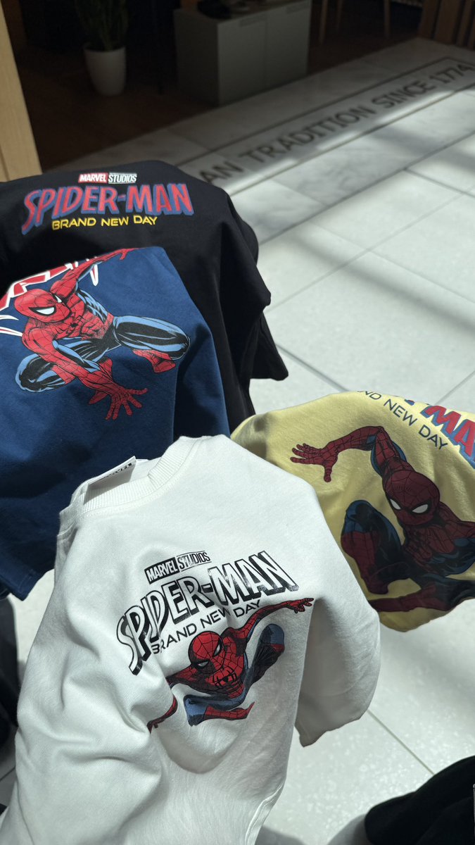 eclatdam's tweet photo. Spider-Man era officially begins https://t.co/YFL9xwEahG