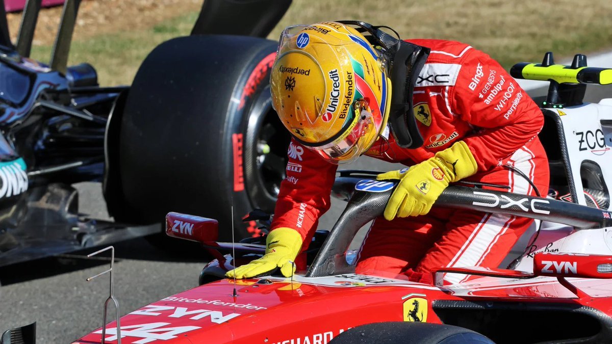 F1Krampon's tweet photo. 👑 Lewis Hamilton, Britanya GP'sini kazanabilirse aynı pistte 10 galibiyete ulaşan ve tarihte bunu başaran ilk pilot olacak. https://t.co/lmE9Wu51Np