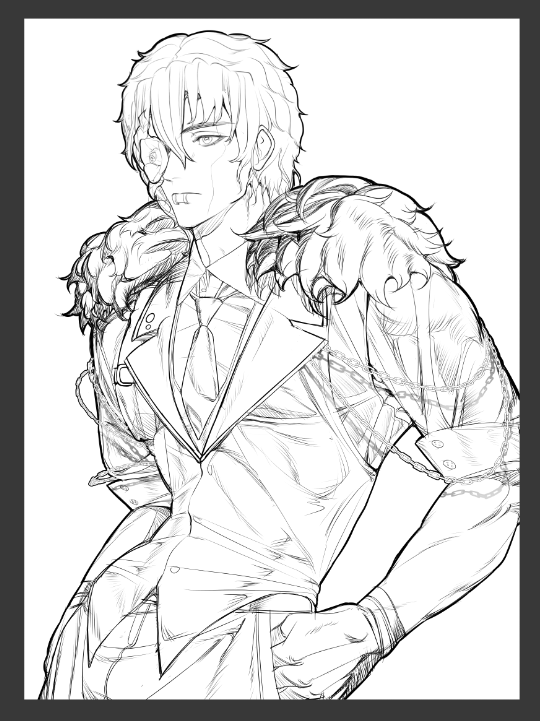 Yeowneee's tweet photo. Art comm wip https://t.co/9hOV0qM1ZF