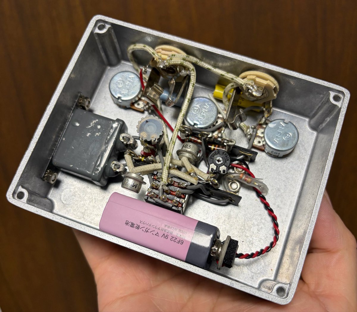 Silver Keg Fuzz組み上がりました！ イナさもあり、抜け感もあり