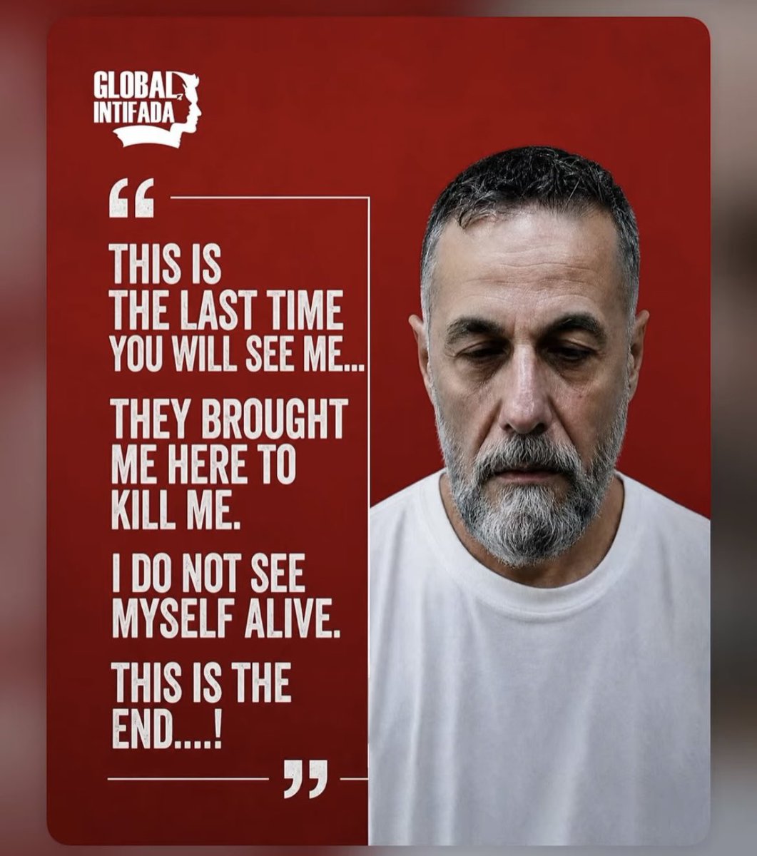 schweizermel's tweet photo. Sie werden ihn töten. Israel wird ihn töten. Ohne Anklage, ohne Prozess ist er seit über einem Jahr schwerster Folter ausgesetzt. Ein unendlicher Horror.
#bringthemhome https://t.co/5OgvpbHWtA