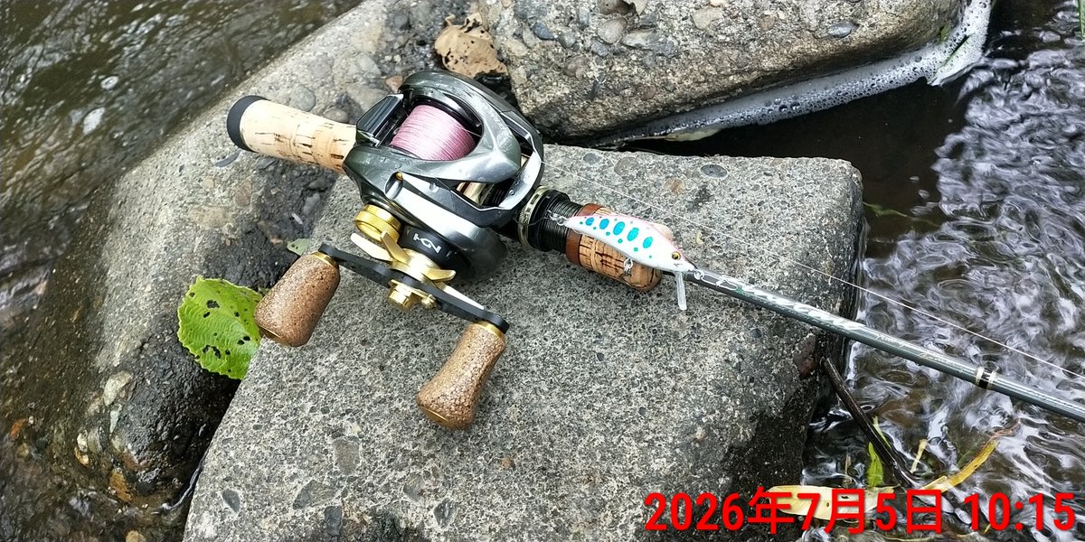 angler_f's tweet photo. 日の出スタートで6時間ほど渓流遡行。
掛けた半分以上をバラす負のループDAY。
バーブレスフックの洗礼?それとも腕?
いやいやコヤツらの食い方が下手なだけさ・・・たぶん。
#SHIMANO
#アルデバランBFSXG
#リールカスタム
#ヘッジホッグスタジオ
#MajorCraft
#ファインテール https://t.co/IVnCIrOhaW