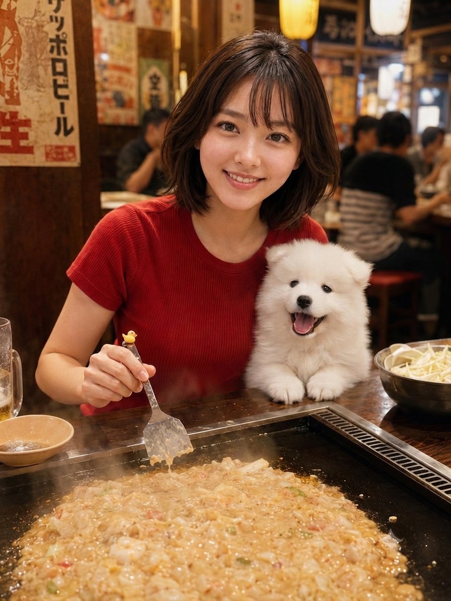 mirai_ai2050 やっときた～😋😋 もんじゃもんじゃ😋😋😋 これは食べ
