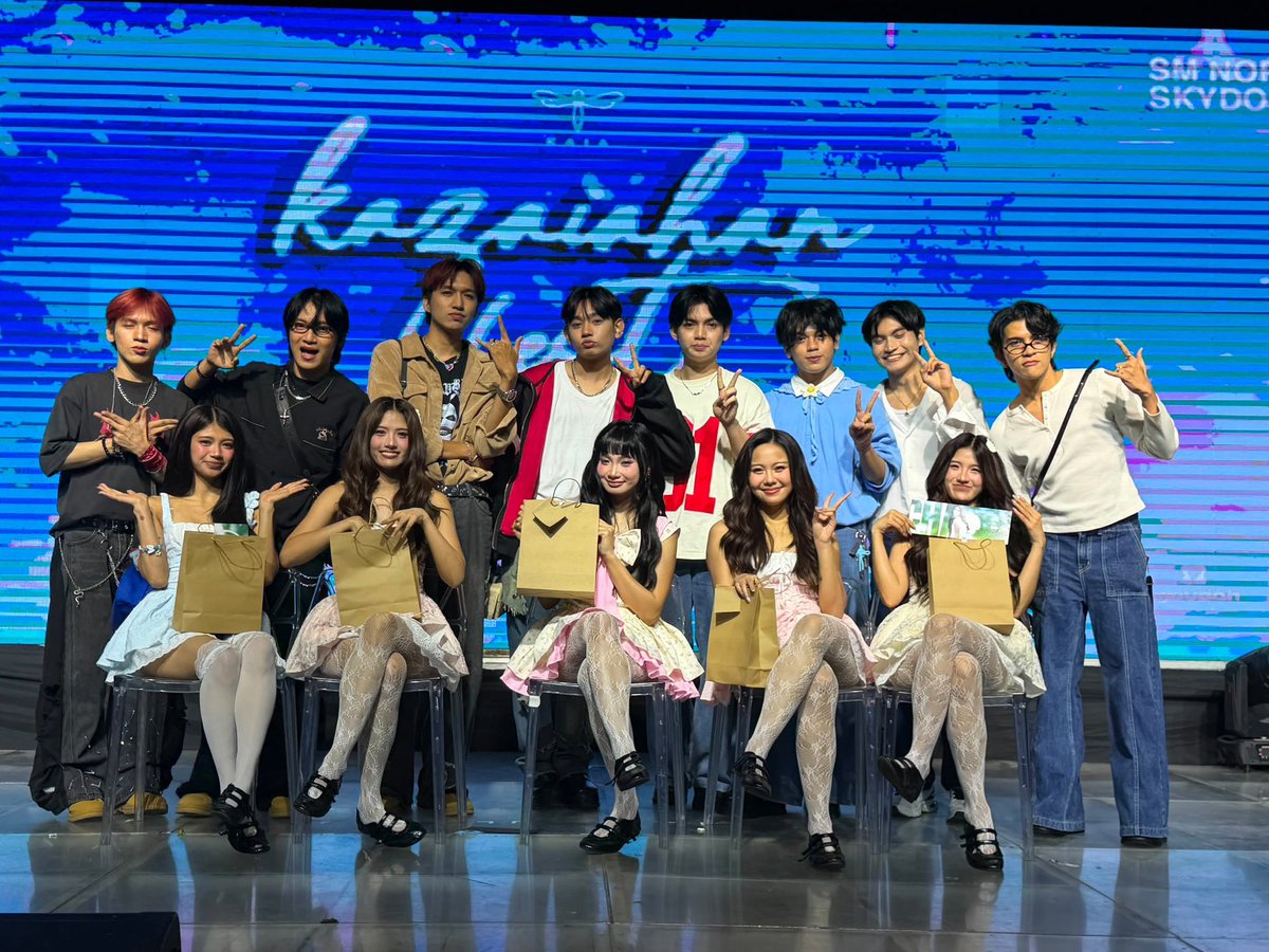 Arcana_Studios's tweet photo. Thank you so much, KAIA, for having us at KAZAIHAN! 🫶✨ It was such an honor to celebrate this special moment with you.

Congratulations on the release of Hulog and its incredible music video! https://t.co/52mmYGivsx