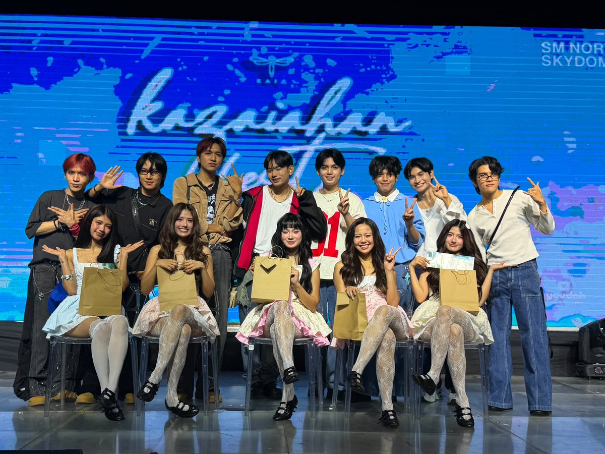 Arcana_Studios's tweet photo. Thank you so much, KAIA, for having us at KAZAIHAN! 🫶✨ It was such an honor to celebrate this special moment with you.

Congratulations on the release of Hulog and its incredible music video! https://t.co/52mmYGivsx