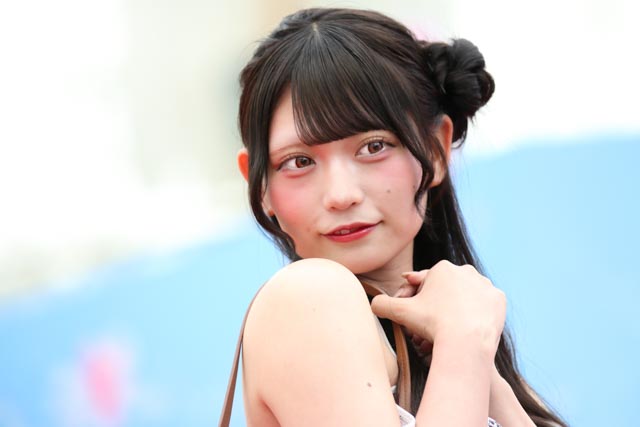 funayan714's tweet photo. 2026.07.02 近代麻雀水着祭2026    
 #瑚桃きらり ちゃん   
ファッションショーの時にMORE*ちゃんの曲がBGM
 
#近代麻雀水着祭2026 
#いかなきゃキンマー 
#MOREをもっと広めたい 
#MOREと染める夏 #MORE活 #MOREラブ https://t.co/qbxwMX7hez