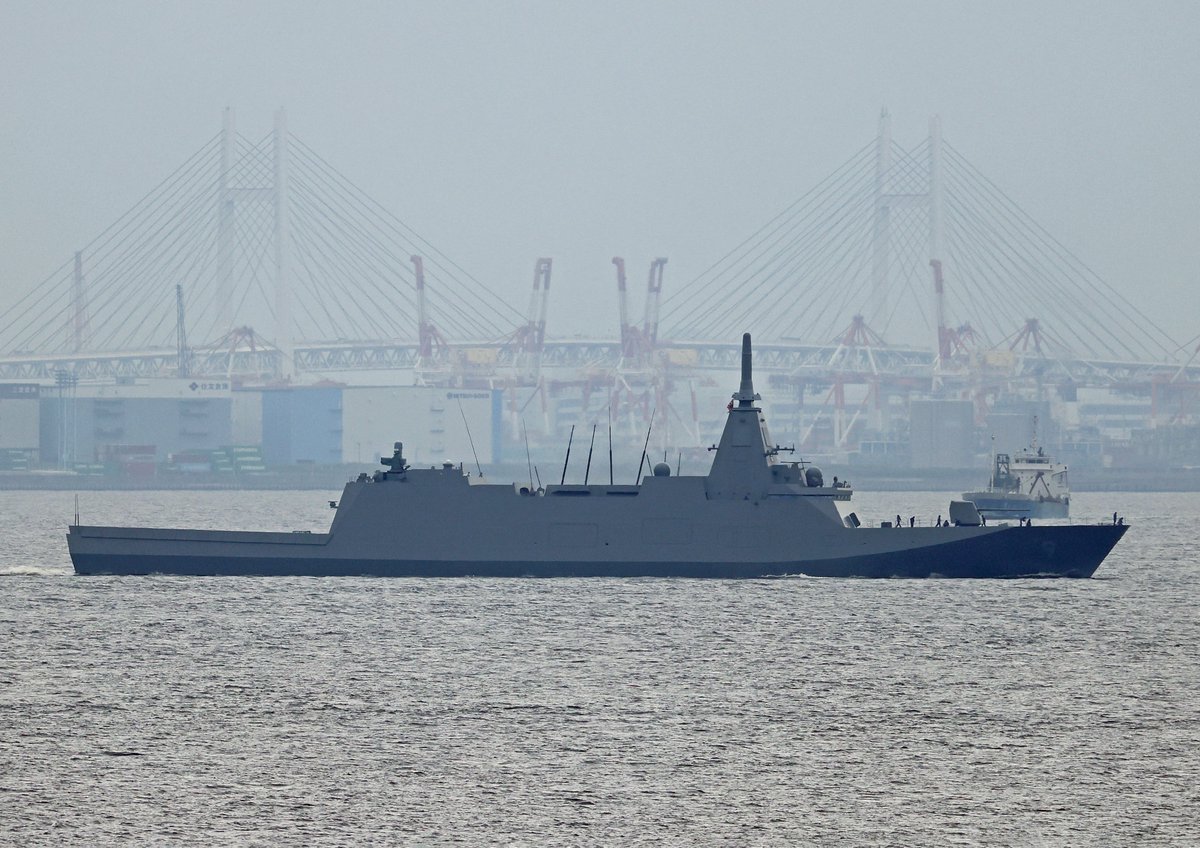 naowata2011's tweet photo. UW⚓️
#Natori
#FFM9
#なとり
#もがみ型護衛艦9番艦
#もがみ型護衛艦
#海上自衛隊 https://t.co/UZrOLUXtA4