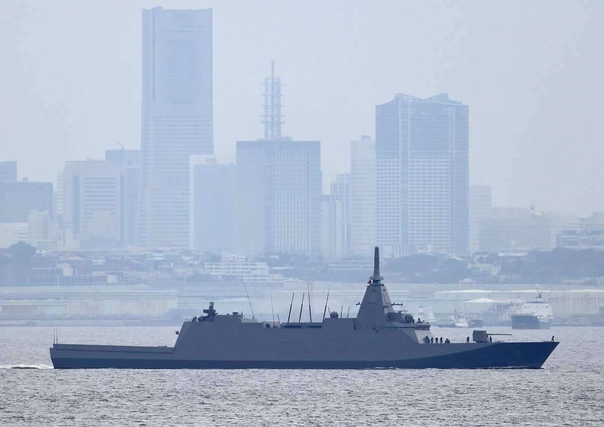 naowata2011's tweet photo. UW⚓️
#Natori
#FFM9
#なとり
#もがみ型護衛艦9番艦
#もがみ型護衛艦
#海上自衛隊 https://t.co/UZrOLUXtA4