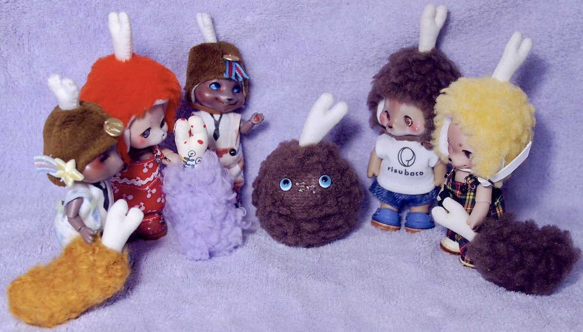 Knyan280's tweet photo. ドルミスでoutis様(@outis276)の唐揚げちゃんをお迎え出来たので、唐揚げ祭り🍗 #scon #miniscon #kumukuku https://t.co/5YOrCMkq9L