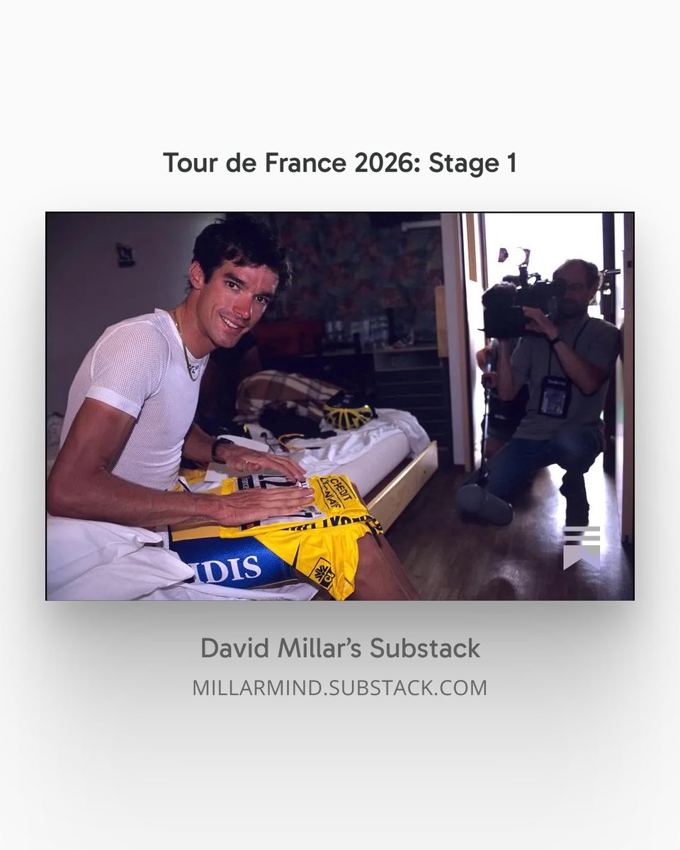 David Millar tweet media