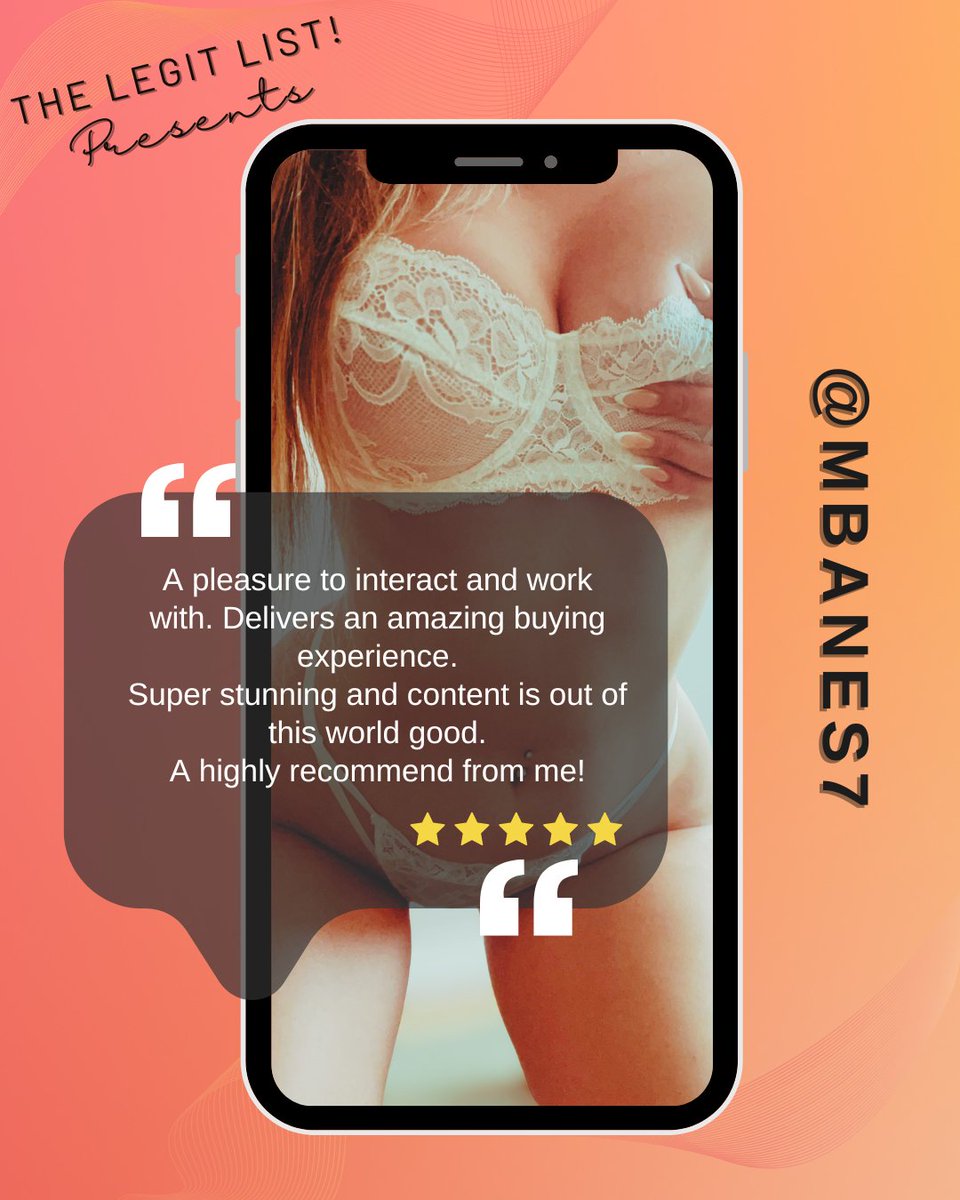 MisterUxe's tweet photo. The latest addition to The Legit List is @mbanes7!

A faultless buying experience from start to finish.

The content on offer is simply incredible 😍🔥

Crazy not to go find out for yourself!! https://t.co/QKjXiU0uKI