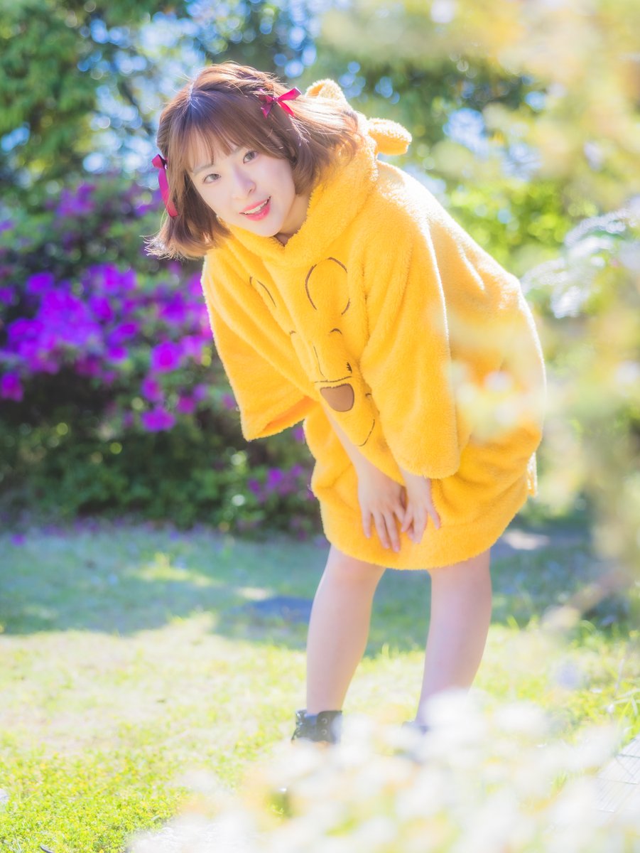 Simm98765's tweet photo. 元気色！ ☀️

#黄色好き
#華宮みう @M0tiM0tii https://t.co/v85ARp9Rns