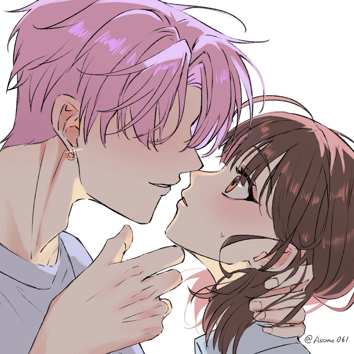 Asano061's tweet photo. 「今度こそ、キスしちゃうよ」
#多聞くん今どっち https://t.co/nO7V3f5ANX