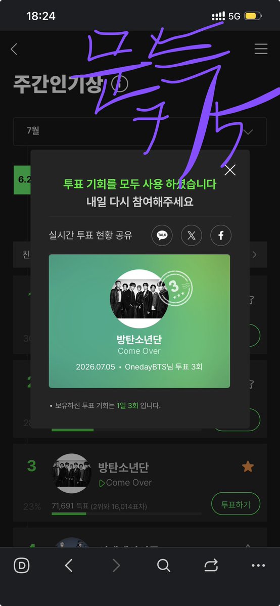 redlotus12's tweet photo. @awake0914 언제나 멋진 아포방포 진님 최고. 💜
#아미_함께투표해요 
#아미_함께스밍해요 https://t.co/sbtC58ug2U