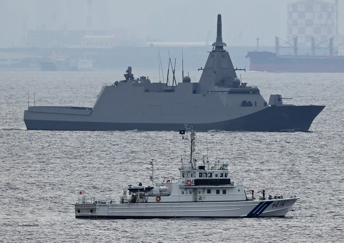 naowata2011's tweet photo. UW⚓️
#Natori
#FFM9
#なとり
#もがみ型護衛艦9番艦
#もがみ型護衛艦
#海上自衛隊 https://t.co/UZrOLUXtA4