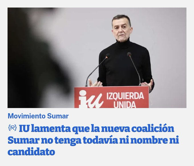 tiendamaluka's tweet photo. El pobre cree que por cambiar el nombre a un cascarón vacío hasta el infinito va a ser un revulsivo para movilizar a la izquierda, vuelva al seminario, sr. Maíllo https://t.co/62LCQoQPAL