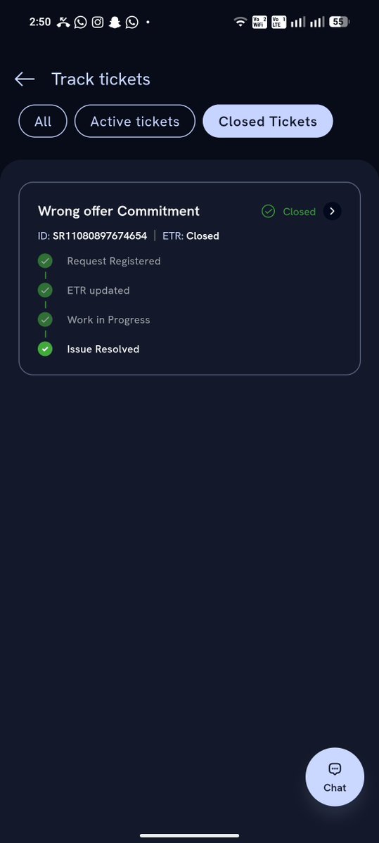 praveenpal90's tweet photo. @ACTFibernet @FiberAct @ACT_Issues  complaint are closing without any info... https://t.co/ePYOlGUqlh