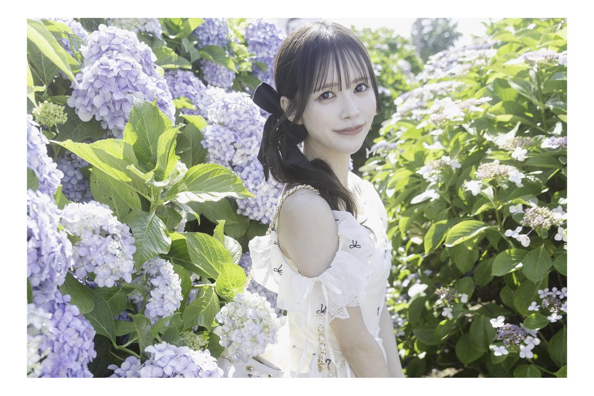 ma_a0218's tweet photo. 雨宮ういりさん（@uirin_0201）
紫陽花さんぽ⑤
#雨宮ういり https://t.co/CUMGP5oB8O
