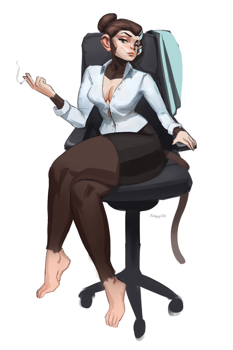 Noegip2D's tweet photo. Forgot her tail https://t.co/8C8IjfR3RJ