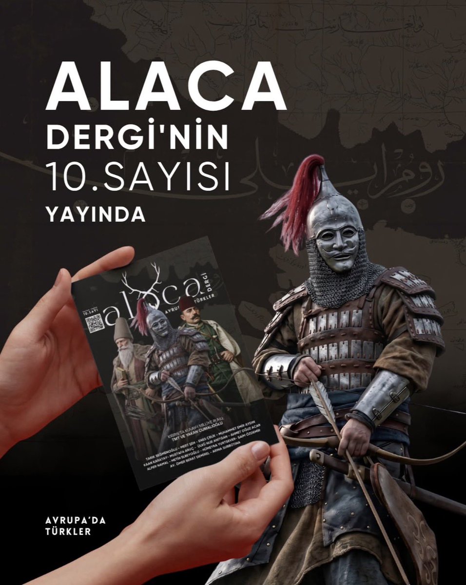alacadergi's tweet photo. Alaca'nın 10. Sayısı yayında! 

Bu sayıda Balkanlar ve Doğu Avrupa'daki Türkler'in izini sürdük.

Okumak için https://t.co/sOoHKbpPOm'u ziyaret edebilirsin. 

#AlacaDergi https://t.co/VvH0Wx6GQ7
