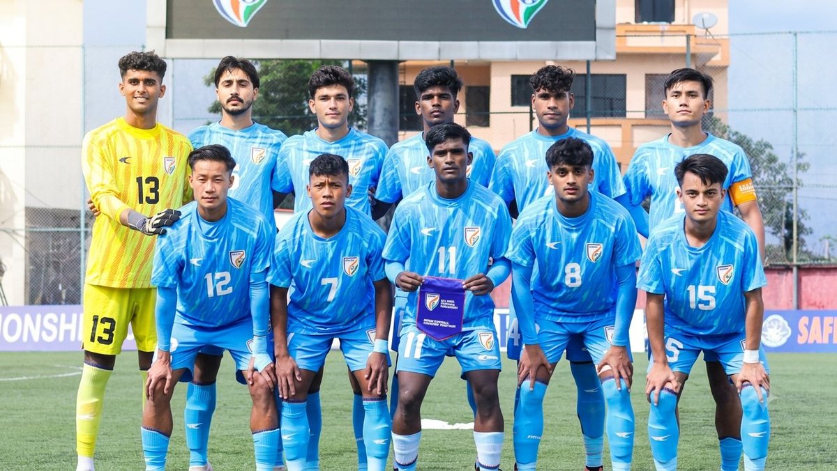 Garvitxdd's tweet photo. 🔴​AFC U20 Asian Cup qualifiers are literally NEXT MONTH & what is AIFF doing? Instead of preparing for the qualifiers, AIFF is sleeping. No squad announced, zero friendlies, absolutely zero preparation

We are facing Syria, Uzbekistan & Bangladesh. Let’s not forget we lost to Bangladesh in the SAFF U20 final. If Mahesh Gawli is still the coach.. then nothing will happen in this qualifiers and we will be humiliated🤦‍♂️🇮🇳
#indianfootball