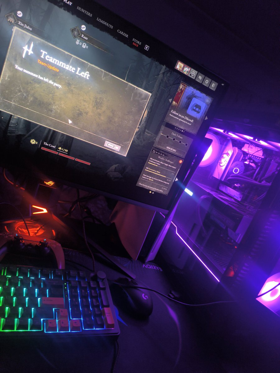 nAnoMarV's tweet photo. @elbethium 5080 gang 💪🏻 
PS5 been catching dust since I got my pc anyway lol https://t.co/Qif2YLMTqV