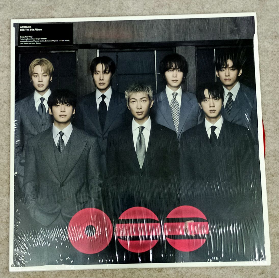 BTS ARIRANG」のアナログ盤が入荷しました ヤフーオークションに出品中