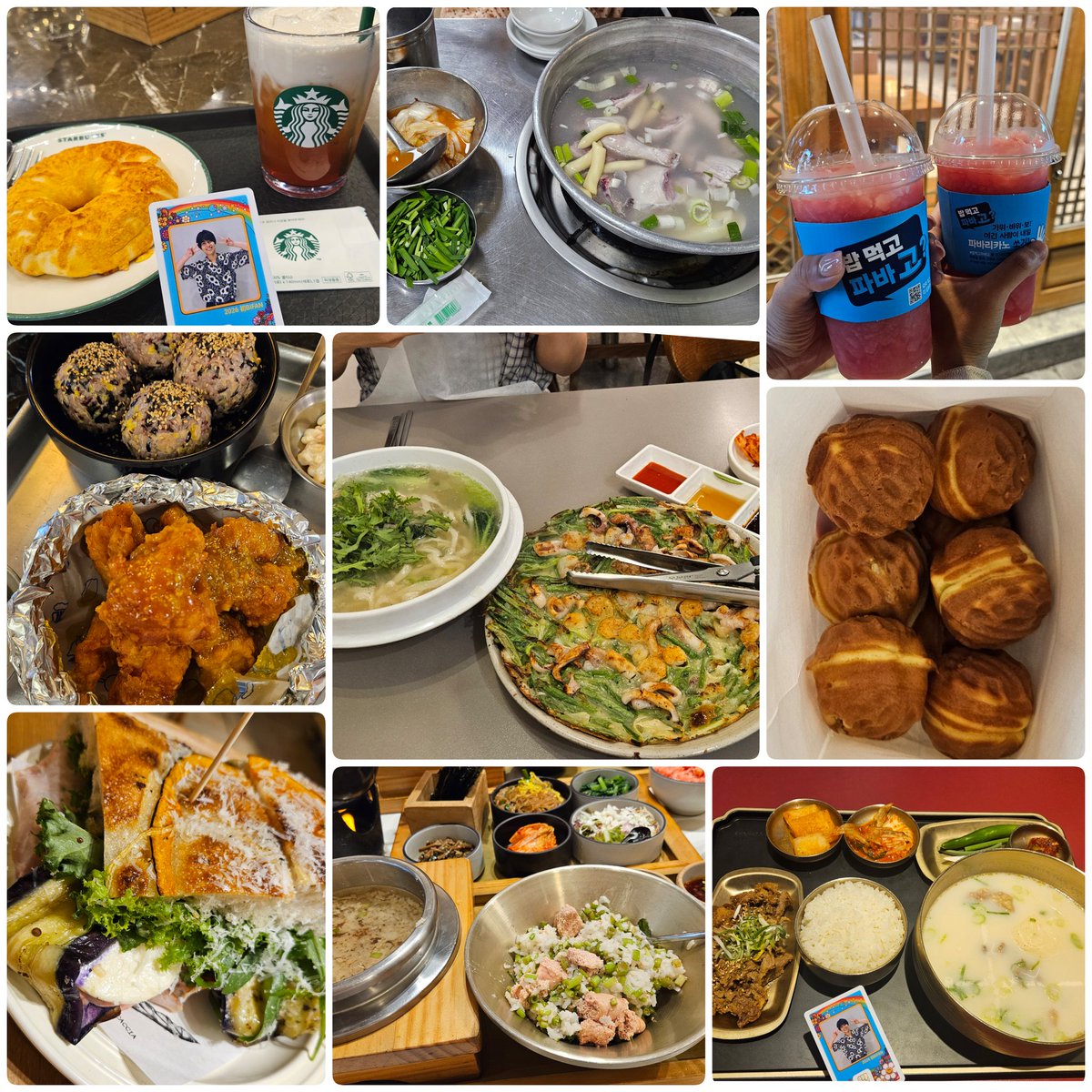 may520523's tweet photo. 絶対太った笑
韓国で食べたもの全部美味しかった!!🤤 https://t.co/8t5MohrcyJ