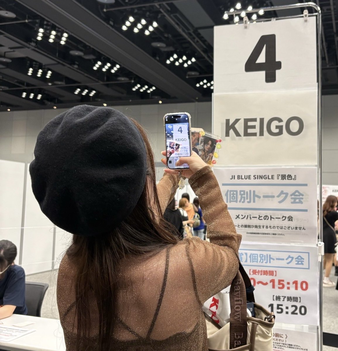 miiio72928's tweet photo. 銀歯気になりすぎて聞いちゃった😂
結構落ち着いて話せた👏( ˊᵕˋ )

今日も白くてかっこよかったよ〜景瑚さん〜🥹🫶🏻

#佐藤景瑚 
#オフライントーク会 https://t.co/b841LMlzUT