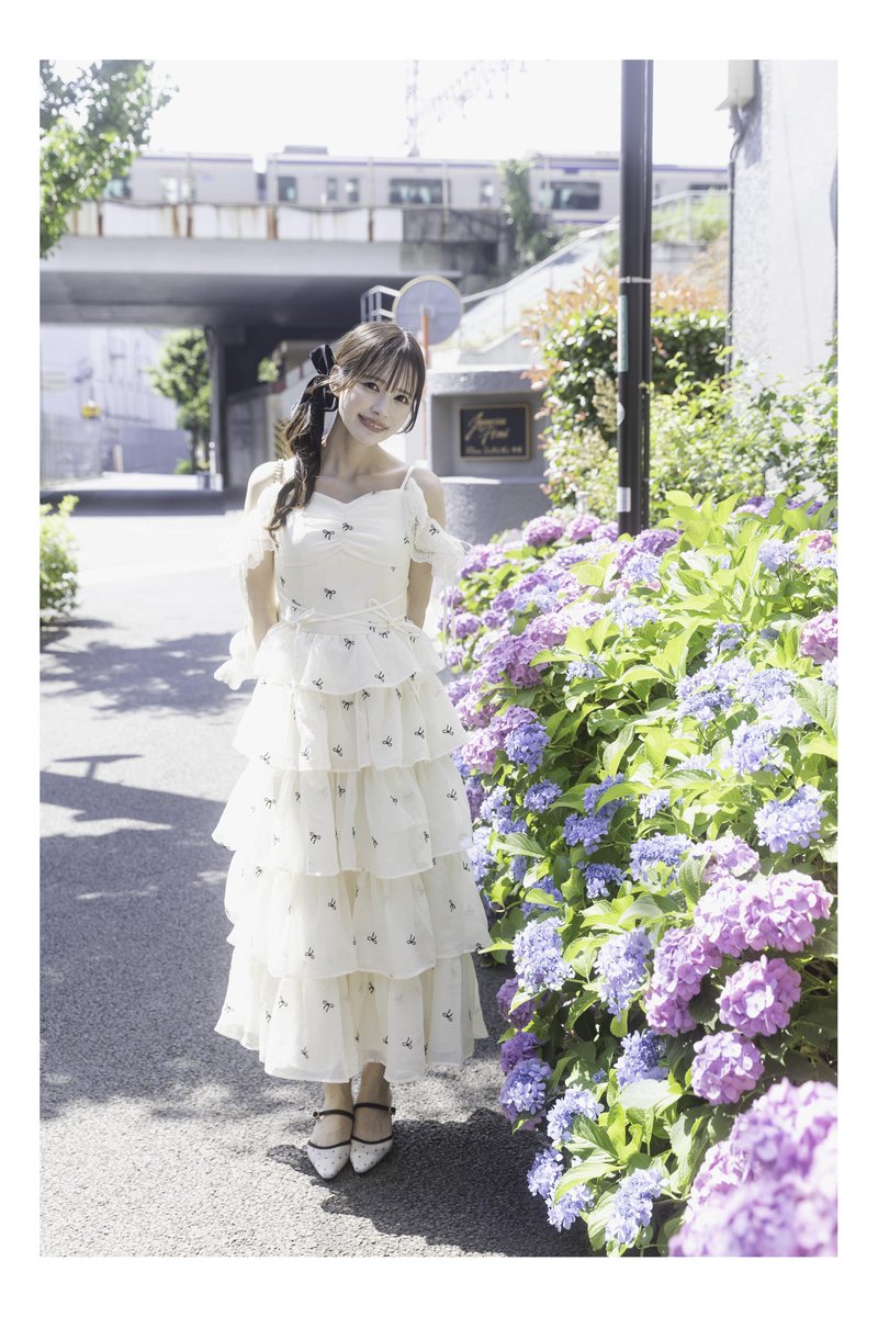 ma_a0218's tweet photo. 雨宮ういりさん（@uirin_0201）
紫陽花さんぽ⑤
#雨宮ういり https://t.co/CUMGP5oB8O
