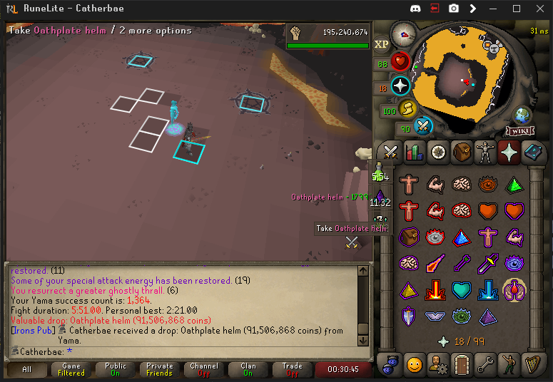 JustGangplank's tweet photo. Oathplate helm #2 1364 KC - still hunting that chest clog! https://t.co/u2wBjq9VB0