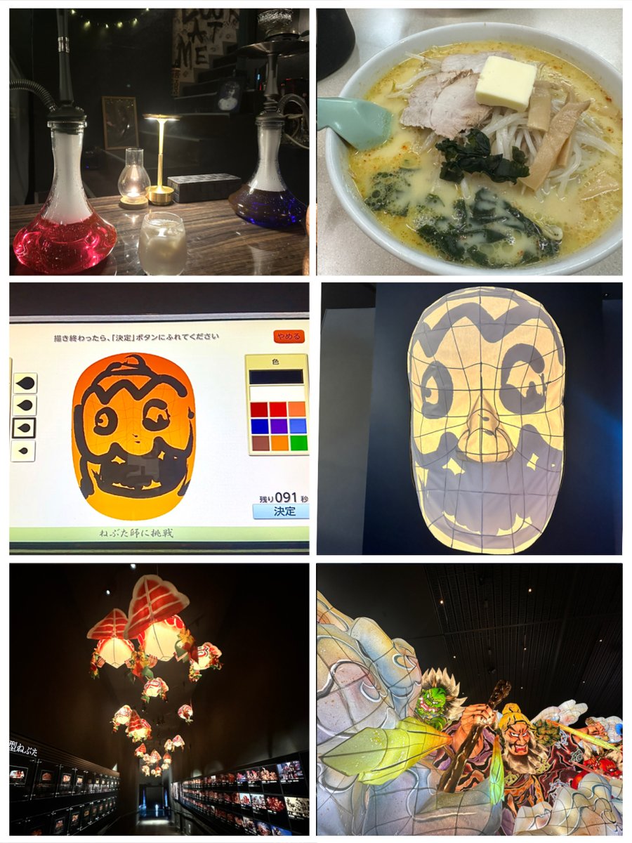 Dr_Coppelius's tweet photo. 昨日まで3日間青森旅行に行ってきたゾ。
美味しい料理、綺麗な山と海、ゆったりくつろげる旅館、ねぶた、展望台、水族館、シーシャバーに純喫茶、どれもほんとに最高だった。
もう第二の故郷ってレベルで大好きなのでそのうち絶対また行きたい。 https://t.co/X8BTlT4kDW