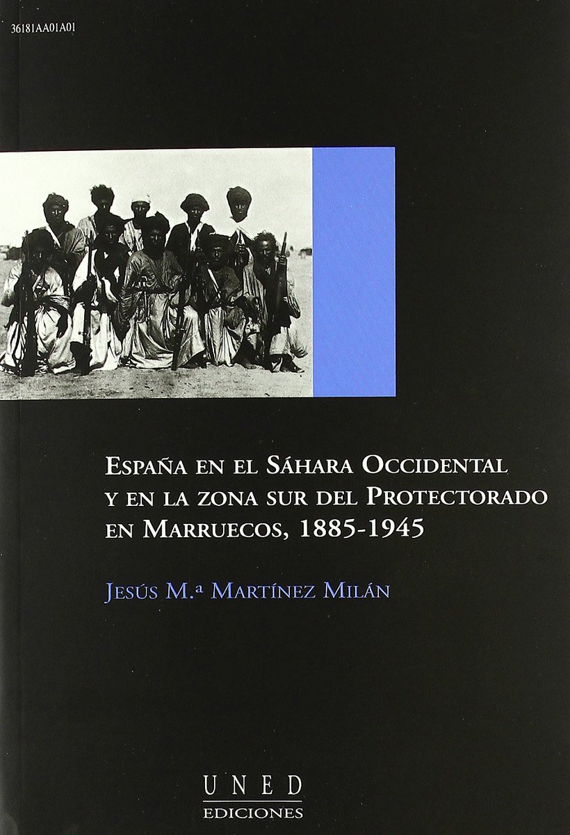 SaharaOcc_web's tweet photo. ‼️Hemos llegado a 800 referencias de libros del Sáhara Occidental 🇪🇭 con la incorporación del título: “España En el Sáhara Occidental y En La Zona Sur Del Protectorado En Marruecos, 1885-1945” de Jesús Martínez Milán.
En el apartado de historia👇 https://t.co/nPAEdNqhqh https://t.co/592dtycF2D