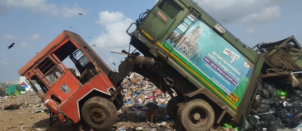 mkrishna3110's tweet photo. One of India’s first, side loading garbage  compactor supplied by ⁦⁦@KamAvida⁩ to a BMC Mumbai contractor outlives the chassis, it’s mounted on !!  Kudos to the Kam AVIDA engineers 🫡 for providing value for money to its valued users 🙏 https://t.co/pJiEnMzAtC