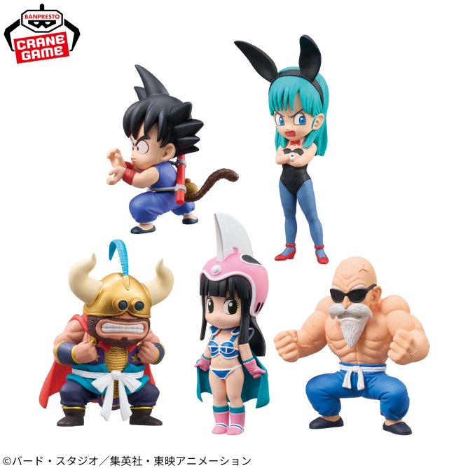 tomatoonomu's tweet photo. ドラゴンボール ワールドコレクタブルフィギュア 少年期編4
7月登場

アソート
A:孫悟空 16個
B:ブルマ 12個
C:牛魔�� 6個
D:チチ 8個
E:亀仙人 10個 https://t.co/zvB8sC5vOD