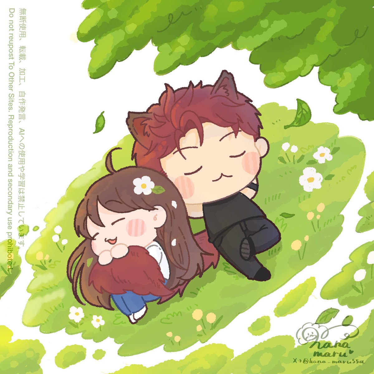 suzyloathesushi's tweet photo. There will be a day when we will all sleep in peace like Valko and MC in the art below, trust me 🥹

All efforts won’t be wasted! Don’t give up! You’re not alone since we are all in this together! ❤️

#BringValkoBack 
#BRINGBACKVALKO 
#StayValko
 @Love_Deepspace https://t.co/ofWKbOfkfU