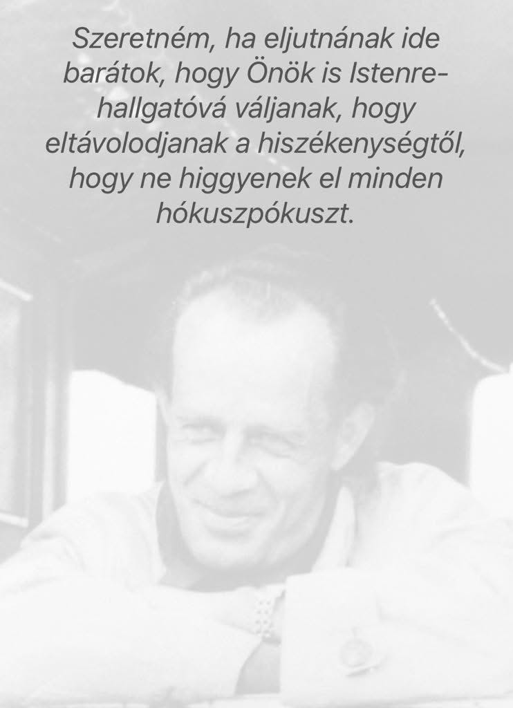 bruno_kor's tweet photo. Napi Gondolat:
,,Szeretném, ha eljutnának ide barátok, hogy Önök is Istenre-hallgatóvá váljanak, hogy eltávolodjanak a hiszékenységtől, hogy ne higgyenek el minden hókuszpókuszt." (Bruno Gröning)
#NagykanizsaBGf #BrunoGröning #NapiGondolat https://t.co/JHWihxxvsE