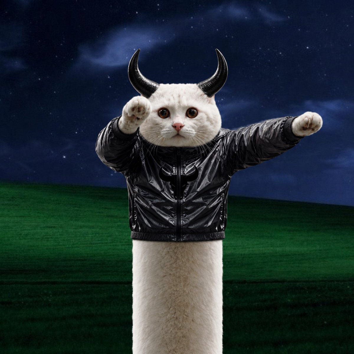 longcatonx's tweet photo. $SOLANA $BLACKBULL  $ANSEM $LONGCAT https://t.co/1tA3TMABCE
